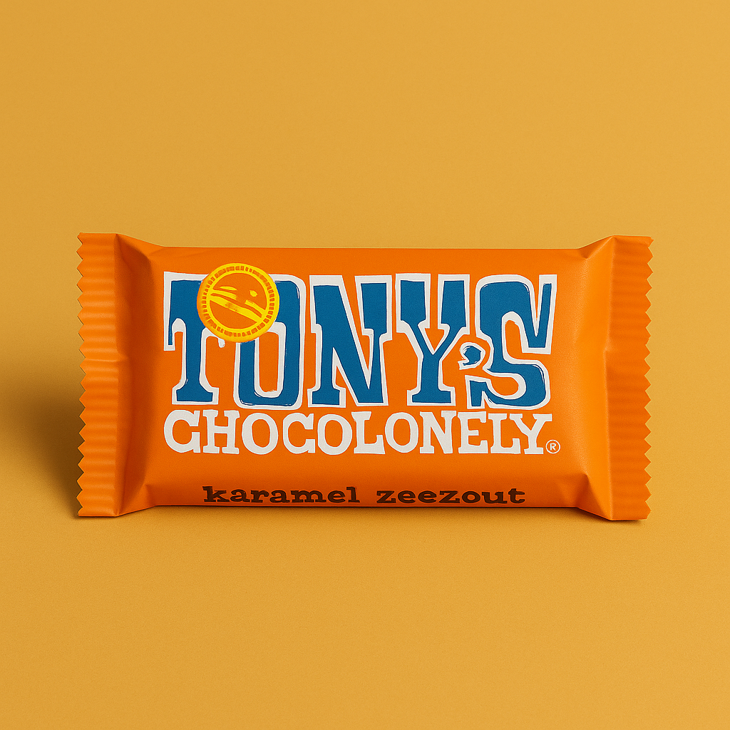 Tony’s Chocolonely Karamel Zeezout